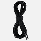 36-inch Flat Nylon Lace - Unisex Lace in Black Nylon