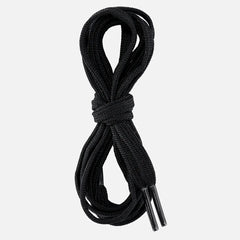 36-inch Flat Nylon Lace - Unisex Lace in Black Nylon