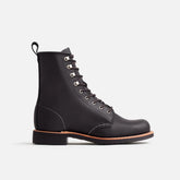 Silversmith - Women's Short Boot in Black Boundary Leather