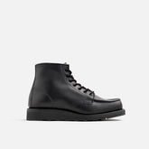 Classic Moc® - Women's Short Boot in Black Boundary Leather