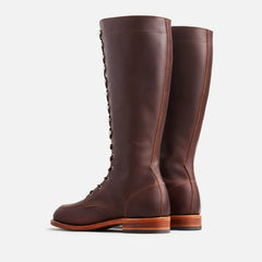 Gloria - Women's Tall Boot in Mahogany Oro-iginal Leather
