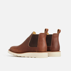 Classic Chelsea - Women's Short Boot in Amber Harness Leather