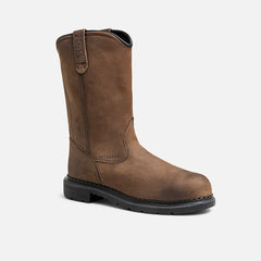 SuperSole® - Men's 11-inch Waterproof Safety Toe Metguard Pull-On Boot