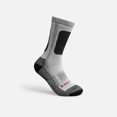 Performance Work Medium Weight Crew - Unisex Performance Crew Work Sock in Black