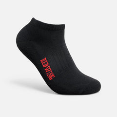 Nilit™ Breeze Cooling Light Weight Low Cut - Unisex Breeze Nylon Low Cut Crew Sock in Black