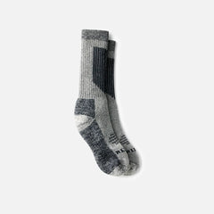 Premium Thermal Heavy Weight Mid-Calf - Unisex Merino Wool Blend Mid-Calf sock in Black