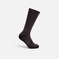 Western Boot Over-the-Calf - Unisex Western Work Sock in Brown