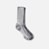 Performance Work Light Weight Crew - Unisex CoolMax® Blend Crew Sock in Gray