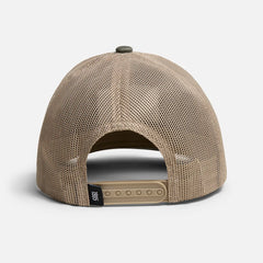 Pro Trucker Cap - Unisex Ball Cap in Olive/Khaki