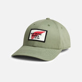 Embroidered Logo Ball Cap - Unisex Embroidered Logo Ball Cap in Green