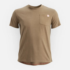 Short Sleeve Pocket T-Shirt - Men's Short Sleeve T-Shirt in Brown