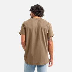 Short Sleeve Pocket T-Shirt - Men's Short Sleeve T-Shirt in Brown