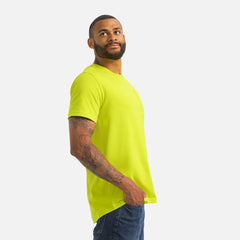 Short Sleeve Pocket T-Shirt - Men's Short Sleeve T-Shirt in Bright Green