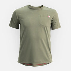 Short Sleeve Pocket T-Shirt - Men's Short Sleeve T-Shirt in Olive Green