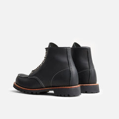 Roughneck - Men's Roughneck in Black Oil Slick Leather