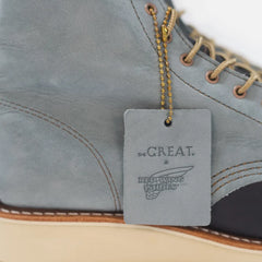 Classic Moc® & THE GREAT. - Women's Short Boot in Multi Indigo