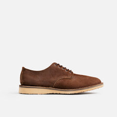 Weekender Oxford - Men's Oxford in Chocolate Muleskinner Leather