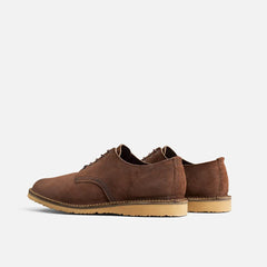 Weekender Oxford - Men's Oxford in Chocolate Muleskinner Leather