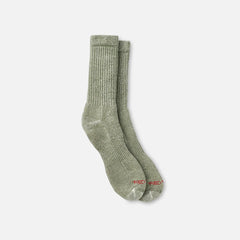 Full Crew Socks - Unisex Full Crew Socks in Olive