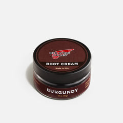 Burgundy Boot Cream - Leather Care Product - Condition