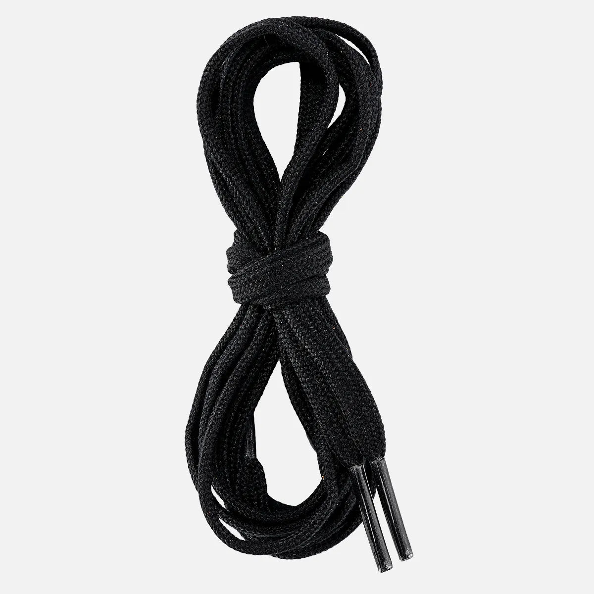 36-inch Flat Nylon Lace - Unisex Lace in Black Nylon