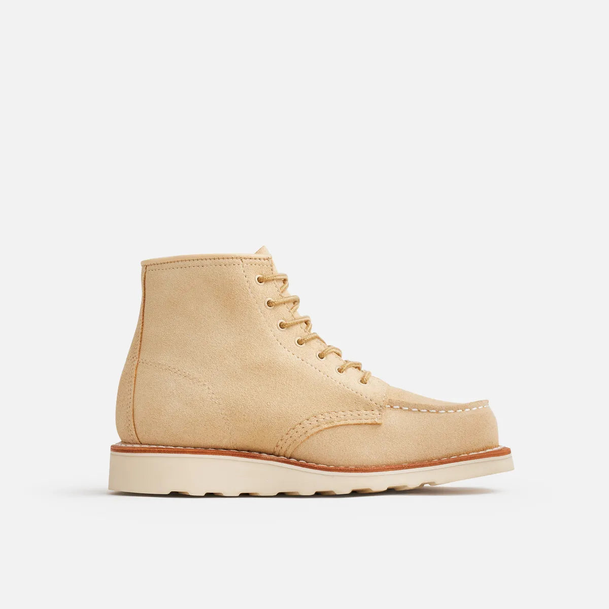 Classic Moc® - Women's Short Boot in Cream Abilene Leather