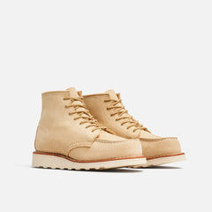 Classic Moc® - Women's Short Boot in Cream Abilene Leather