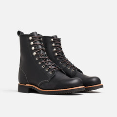 Silversmith - Women's Short Boot in Black Boundary Leather