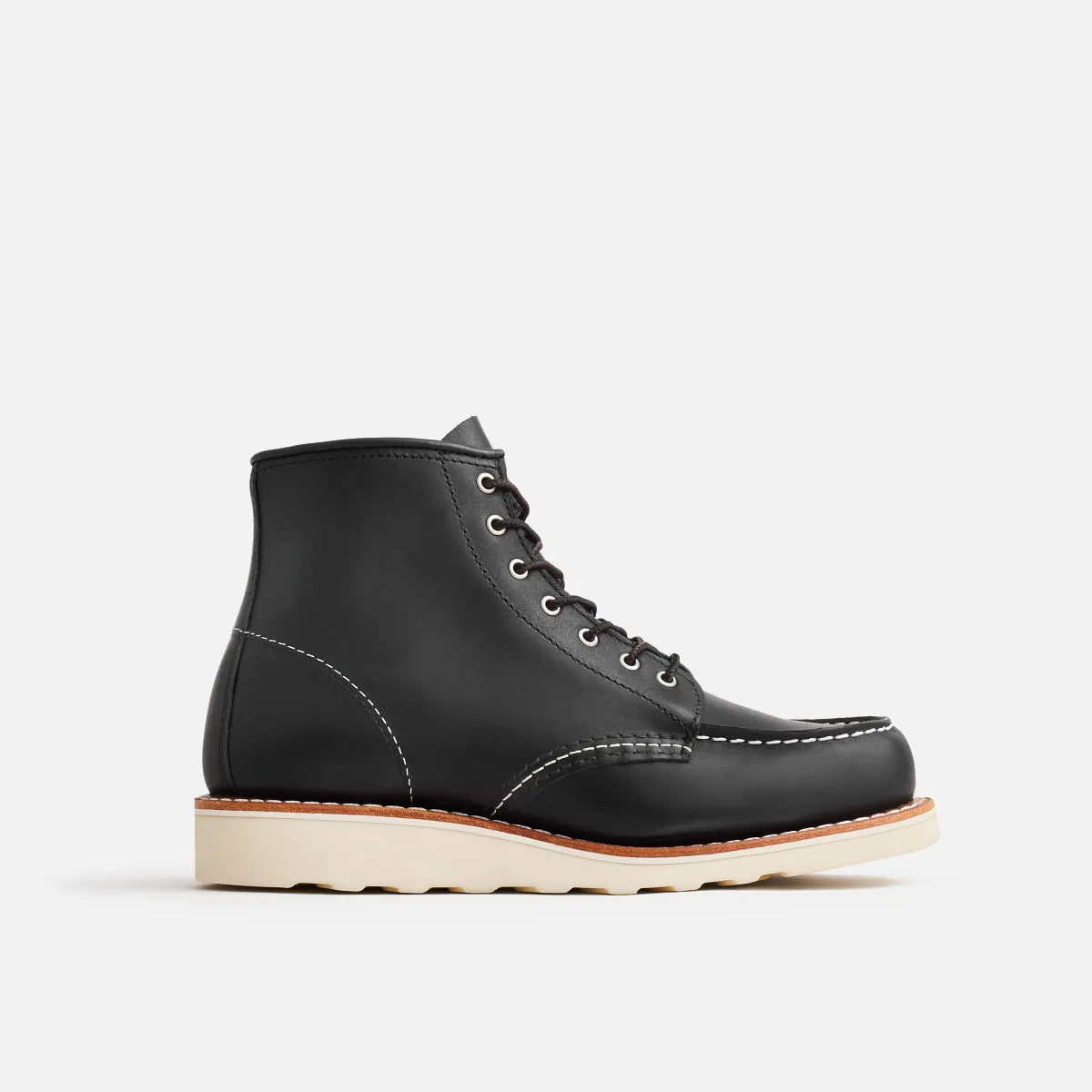 Classic Moc® - Women's Short Boot in Black Boundary Leather