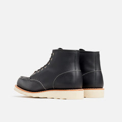 Classic Moc® - Women's Short Boot in Black Boundary Leather
