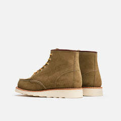 Classic Moc® - Women's Short Boot in Olive Mohave Leather