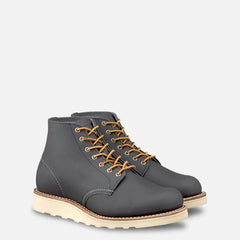 6-inch Round - Women's Short Boot in Stone Bluff Leather