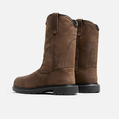 SuperSole® - Men's 11-inch Waterproof Safety Toe Metguard Pull-On Boot