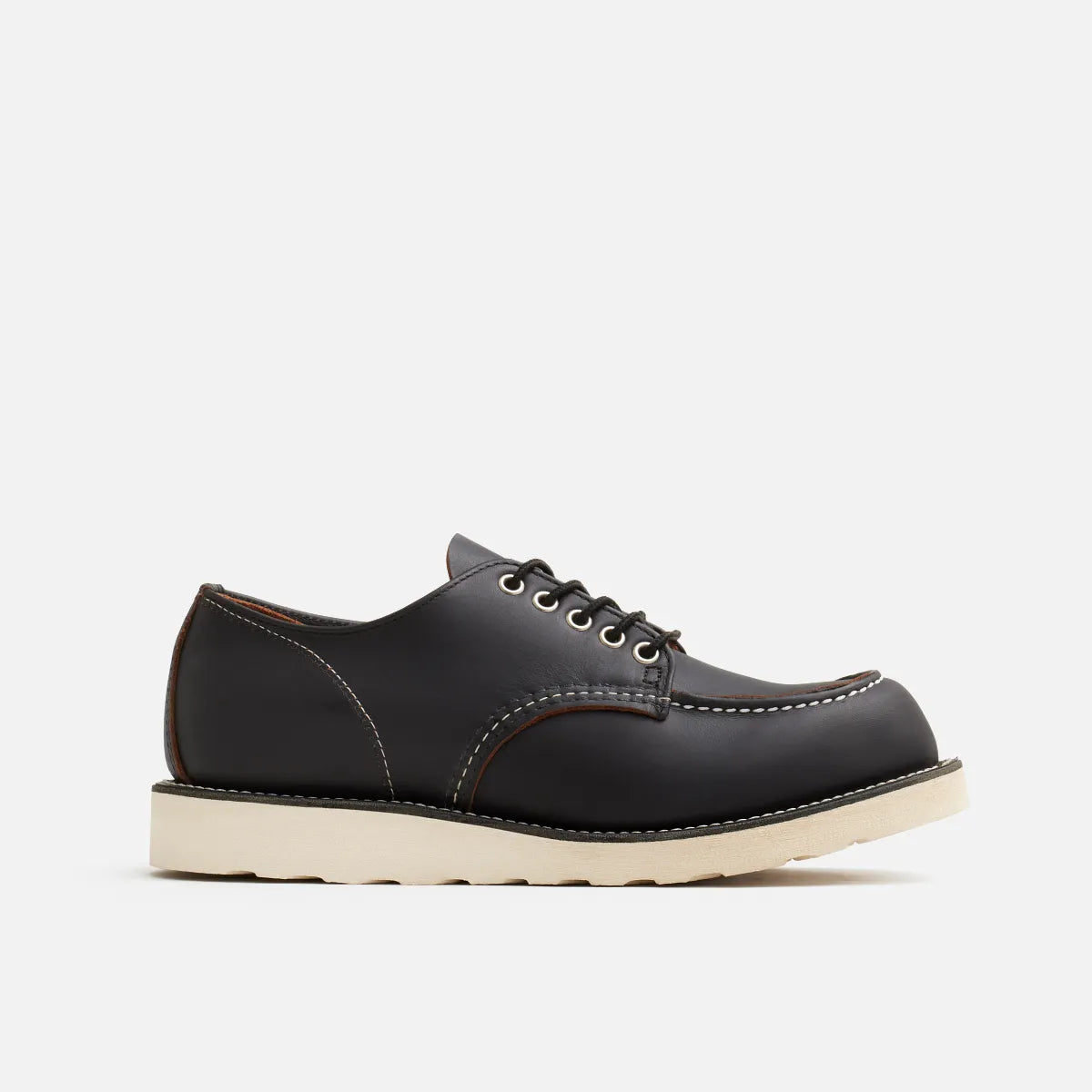 Shop Moc Oxford - Men's Oxford in Black Prairie Leather