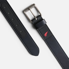 Heavy Duty Work Leather Belt - Men's Leather Belt in Black