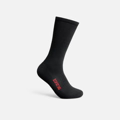 Nilit™ Breeze Cooling Light Weight Crew - Unisex Breeze Nylon Crew Sock in Black