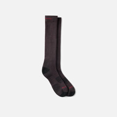 Western Boot Over-the-Calf - Unisex Western Work Sock in Brown