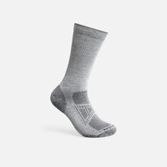 Performance Work Light Weight Crew - Unisex CoolMax® Blend Crew Sock in Gray