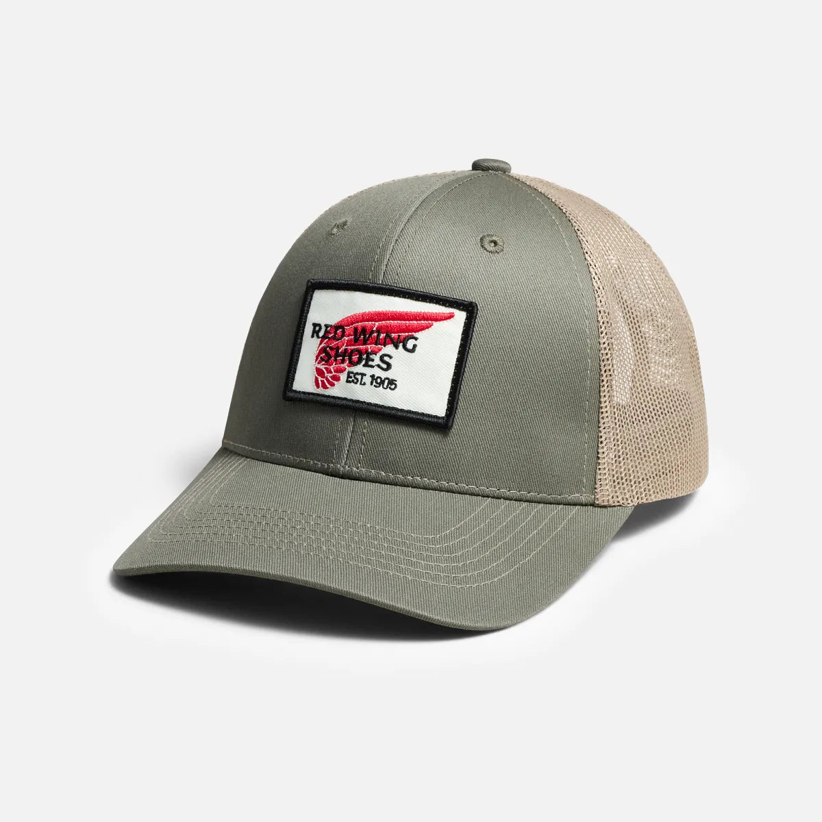 Pro Trucker Cap - Unisex Ball Cap in Olive/Khaki