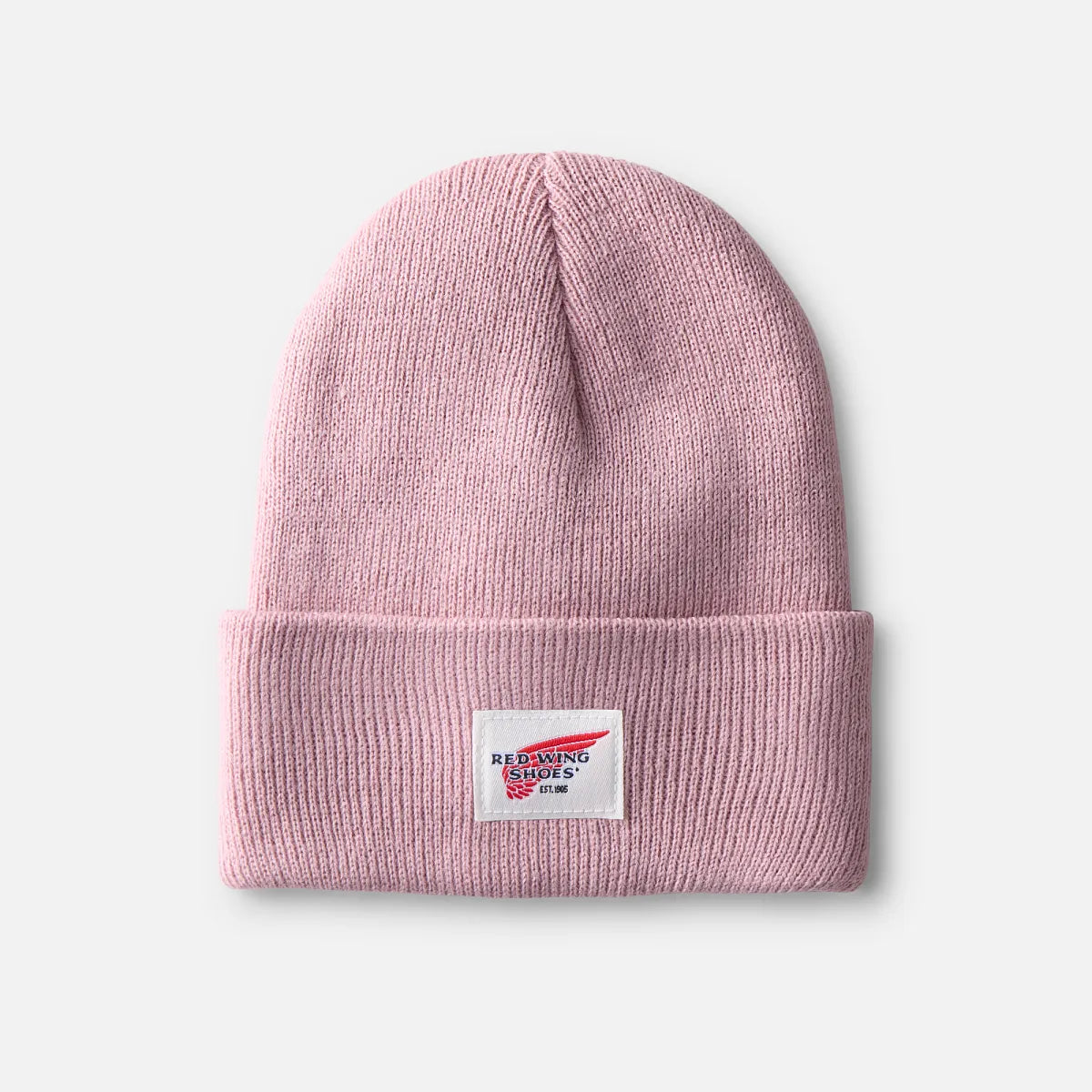 Kids Cuffed Beanie Hat - Unisex Kids Cuffed Beanie Hat in Pale Rose