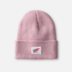 Kids Cuffed Beanie Hat - Unisex Kids Cuffed Beanie Hat in Pale Rose