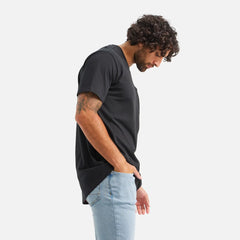 Short Sleeve Pocket T-Shirt - Men's Short Sleeve T-Shirt in Black