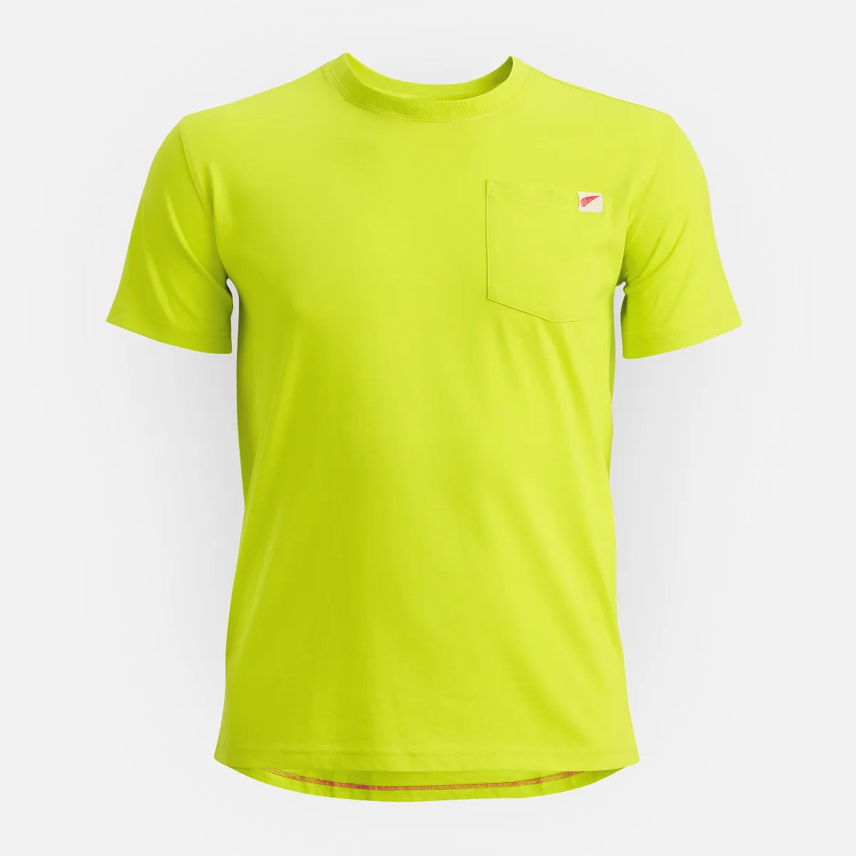 Short Sleeve Pocket T-Shirt - Men's Short Sleeve T-Shirt in Bright Green