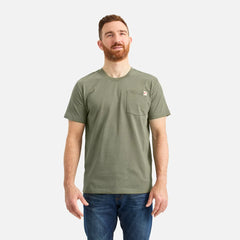 Short Sleeve Pocket T-Shirt - Men's Short Sleeve T-Shirt in Olive Green
