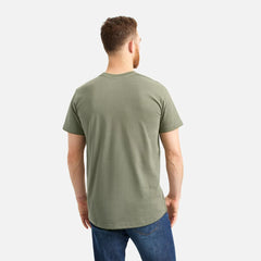 Short Sleeve Pocket T-Shirt - Men's Short Sleeve T-Shirt in Olive Green