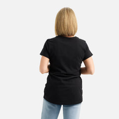 Short Sleeve Wing T-Shirt - Women's Short Sleeve Tee in Black