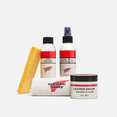 Smooth-Finished Leather Care Kit - Care Kit - Clean, Condition, Protect