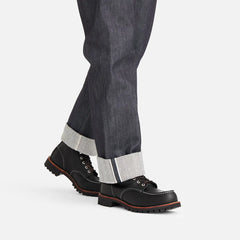 Roughneck - Men's Roughneck in Black Oil Slick Leather