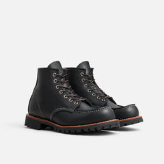 Roughneck - Men's Roughneck in Black Oil Slick Leather