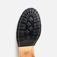 Clara - Women's Heeled Boot in White Sand Mohave Leather